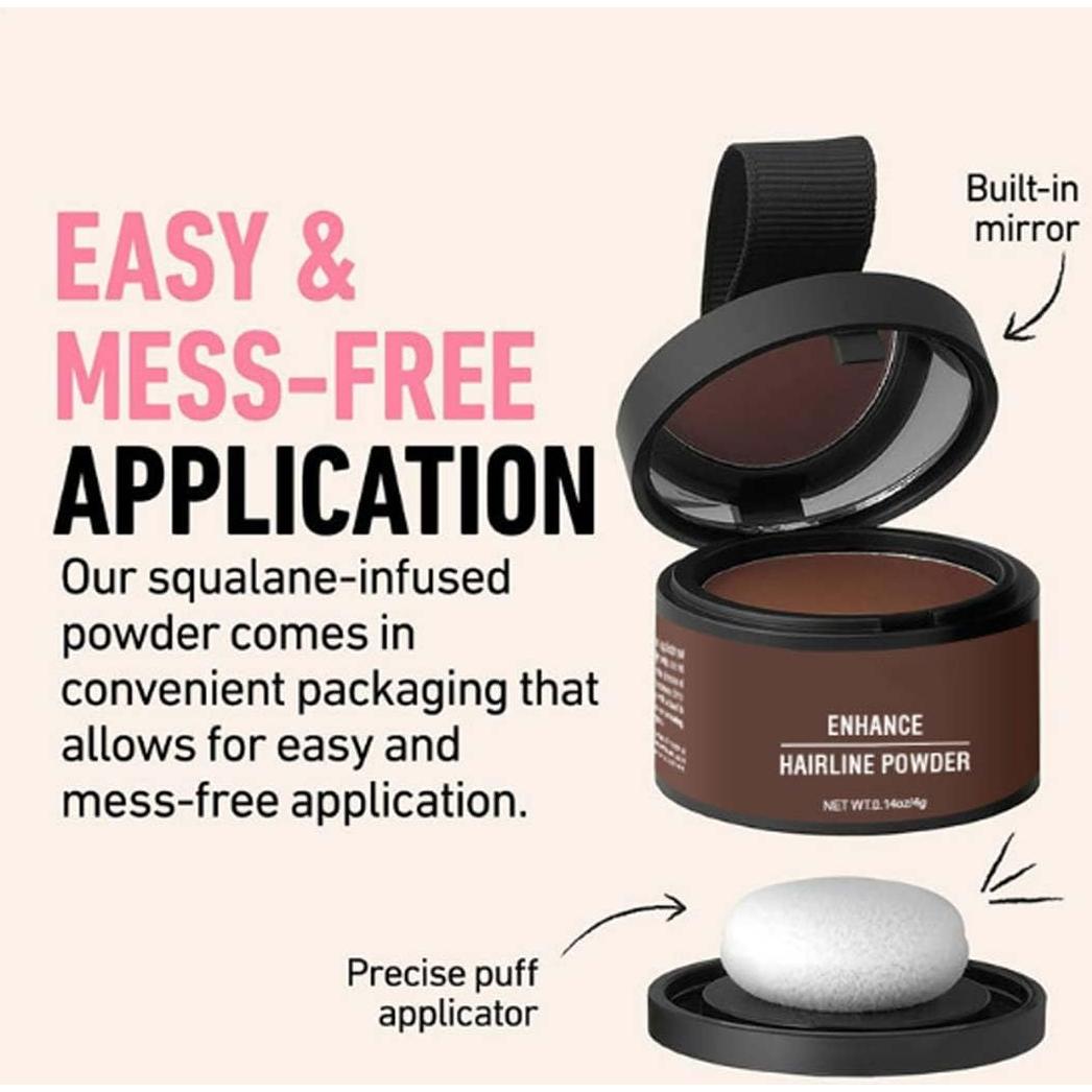 Polvo Sombra para Cabello Maycheer - Castaño Oscuro 30 Colores