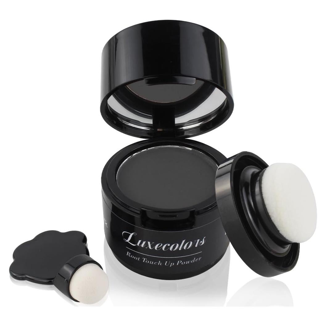 Polvo Retoque Raíces Negro Luxecolors - 49.6g Multiusos