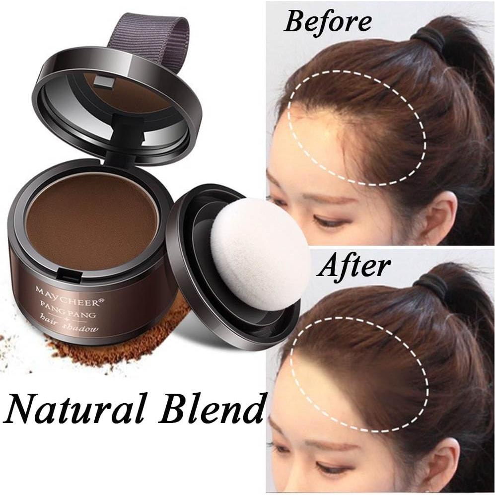 Polvo Sombra Raíz del Cabello Maycheer 4g Marrón Oscuro