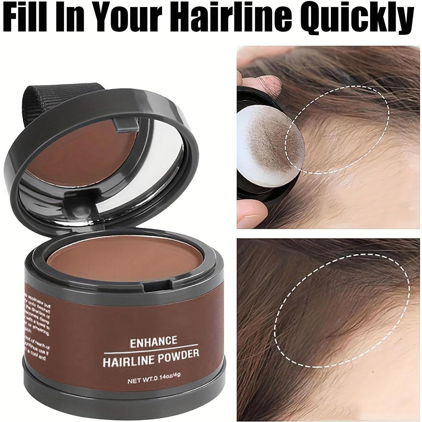 Polvo Sombra Raíz del Cabello Maycheer 4g Marrón Oscuro