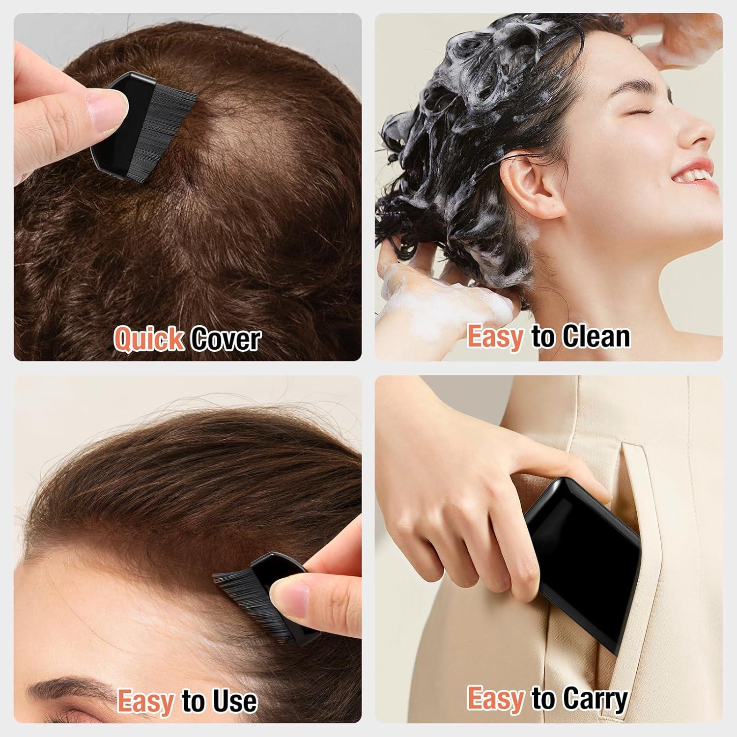 Polvo Retoque Raíces Boobeen - Cobertura Cabello Gris 9.92g