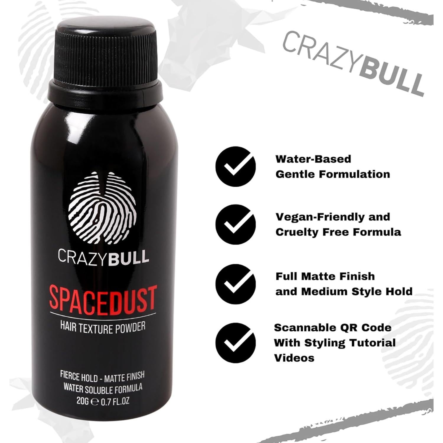 Polvo Texturizante para Cabello Crazy Bull Space Dust 19.84 g