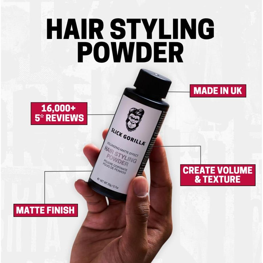 Polvo Texturizante Slick Gorilla 20g - Volumen y Acabado Mate