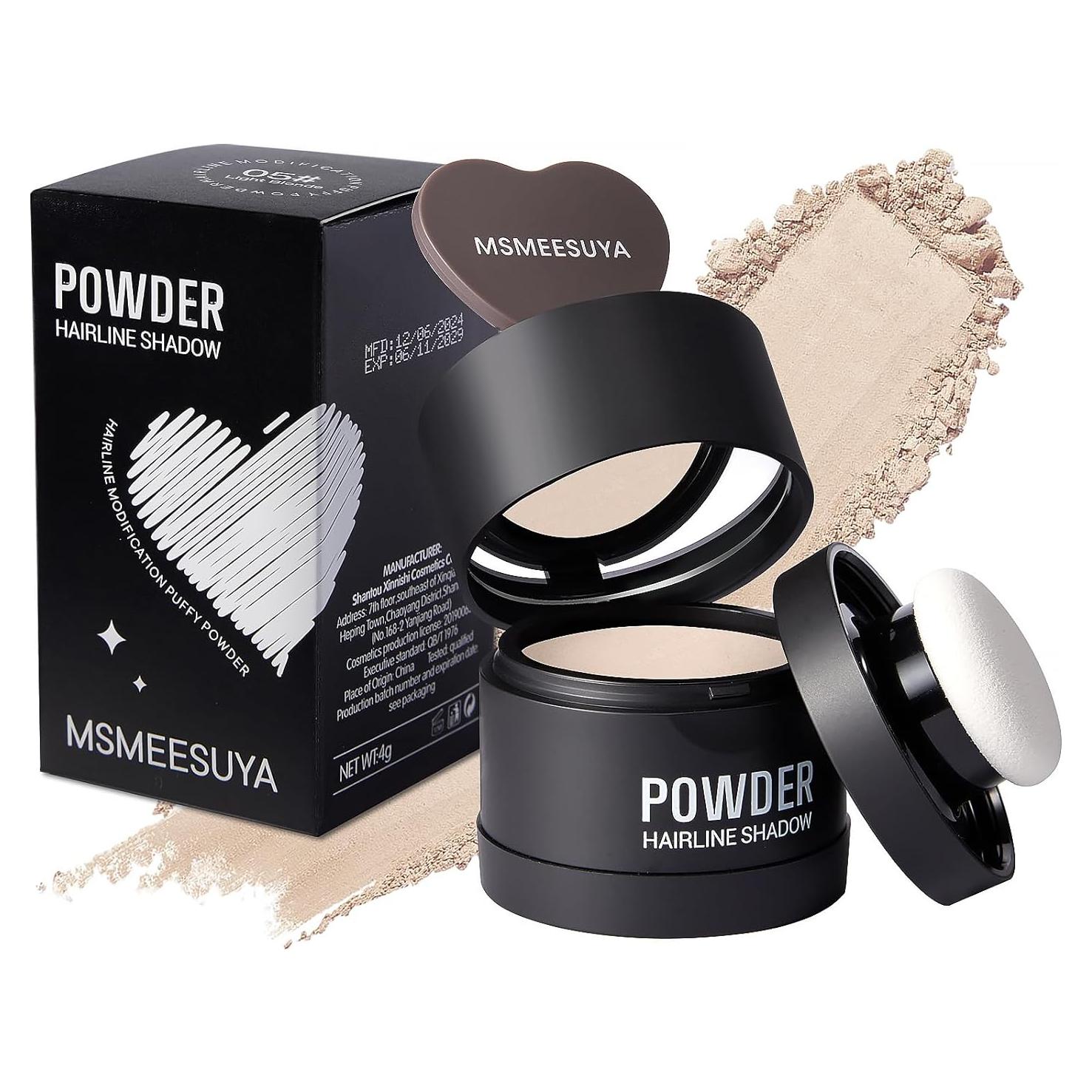 Polvo Rellenador de Raíces MSMEESUYA Rubio Claro 39g