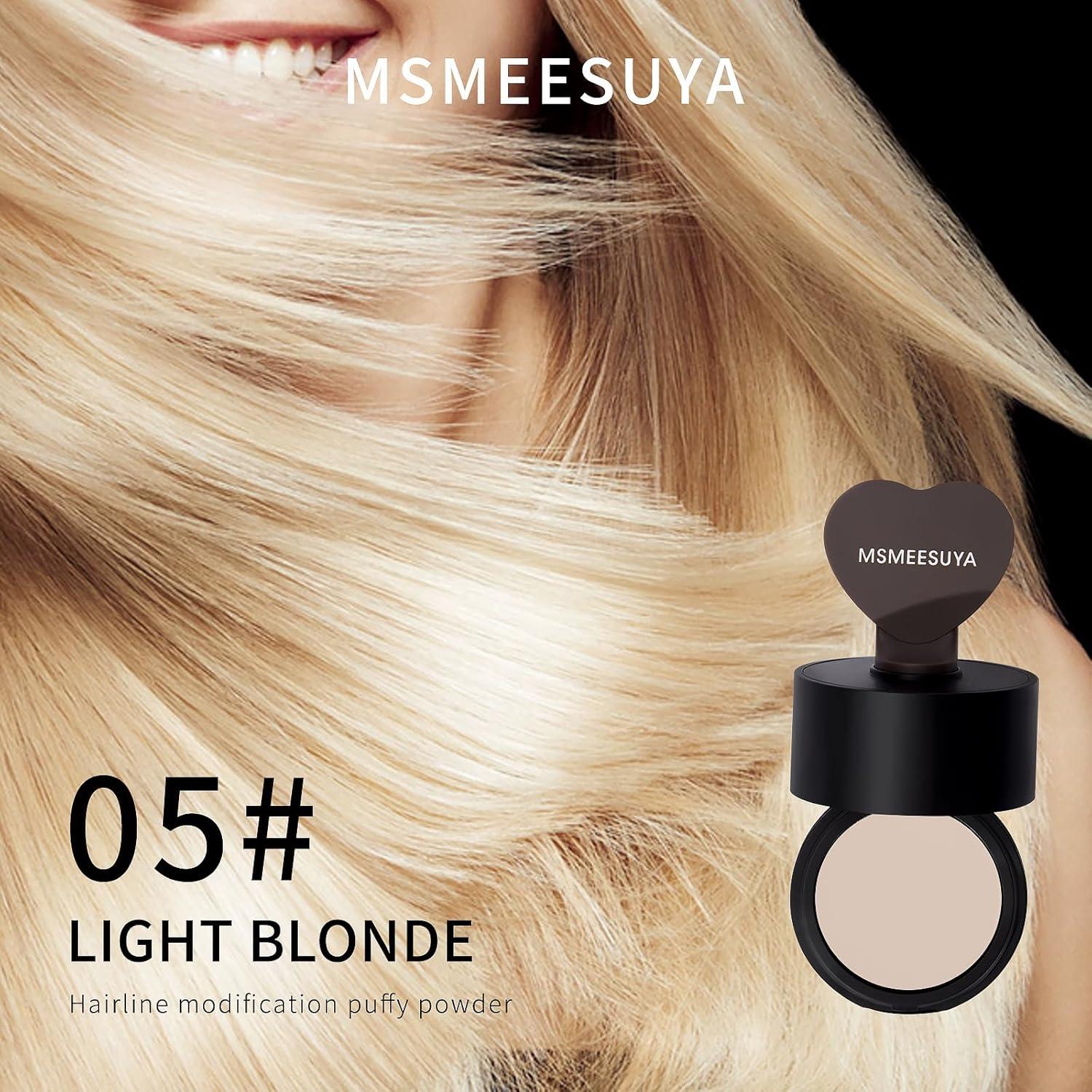 Polvo Rellenador de Raíces MSMEESUYA Rubio Claro 39g