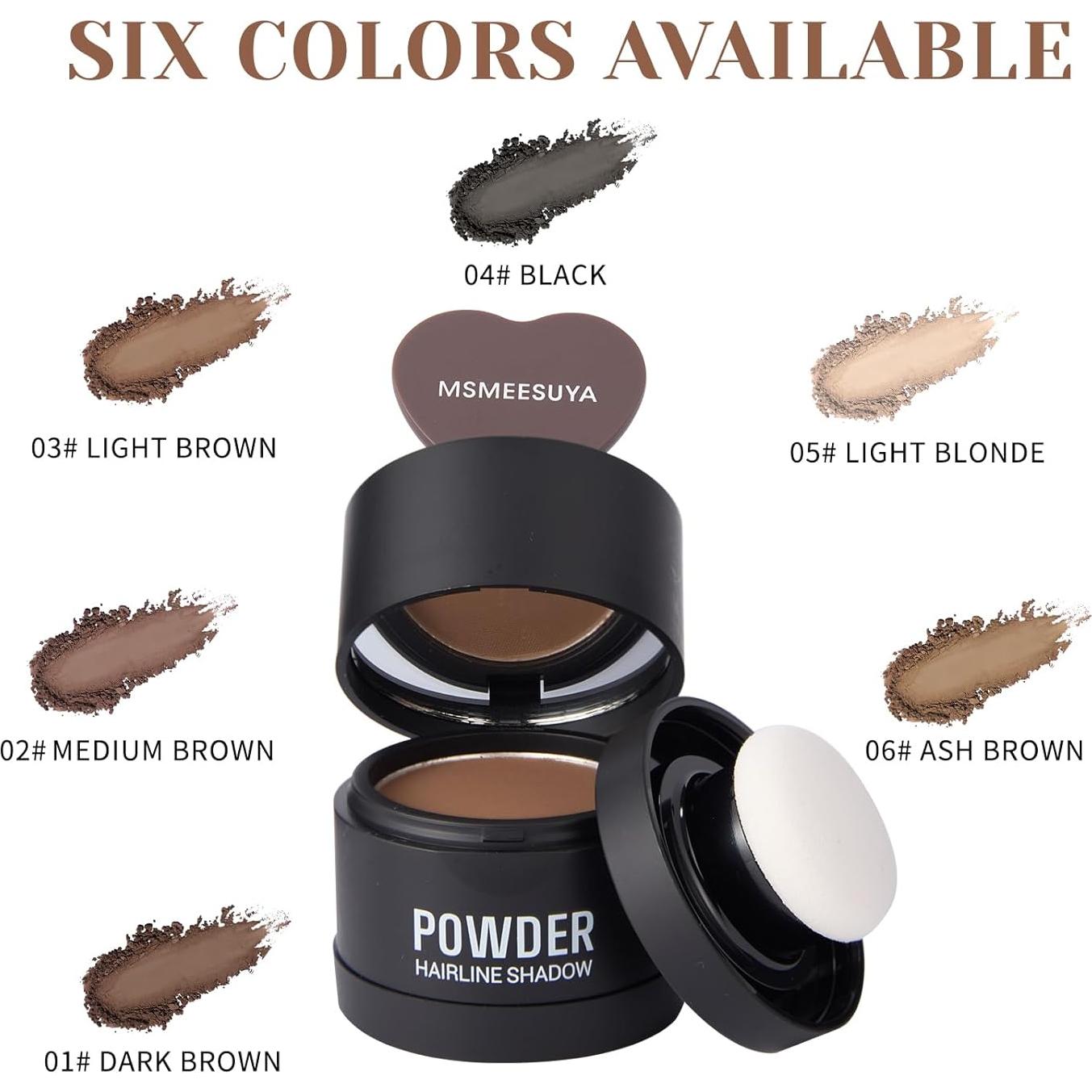 Polvo Rellenador de Raíces MSMEESUYA Rubio Claro 39g