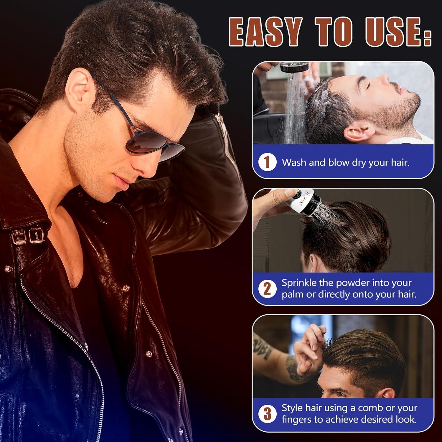 Polvo Texturizante para Cabello Hombre WELEYOU - Set 2 Piezas 10g