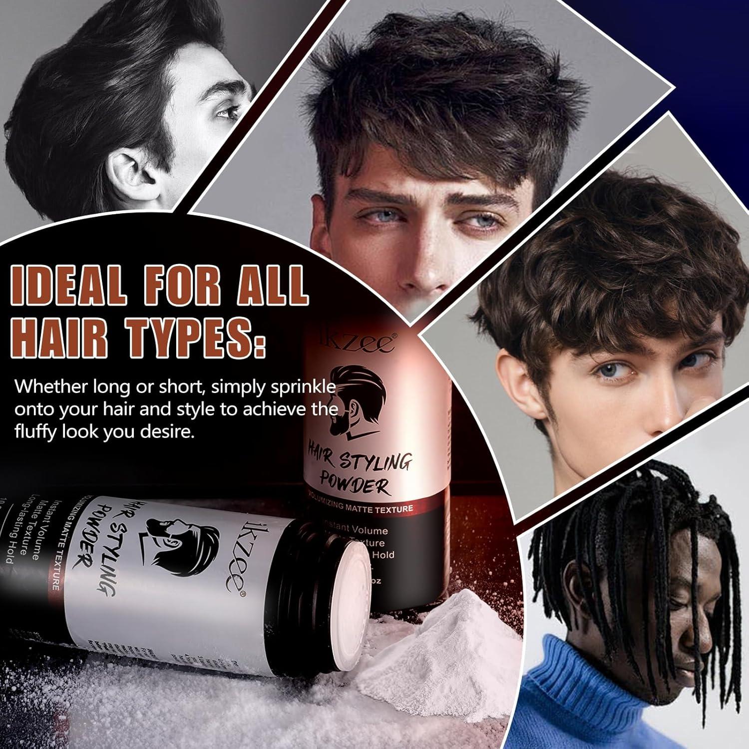 Polvo Texturizante para Cabello Hombre WELEYOU - Set 2 Piezas 10g