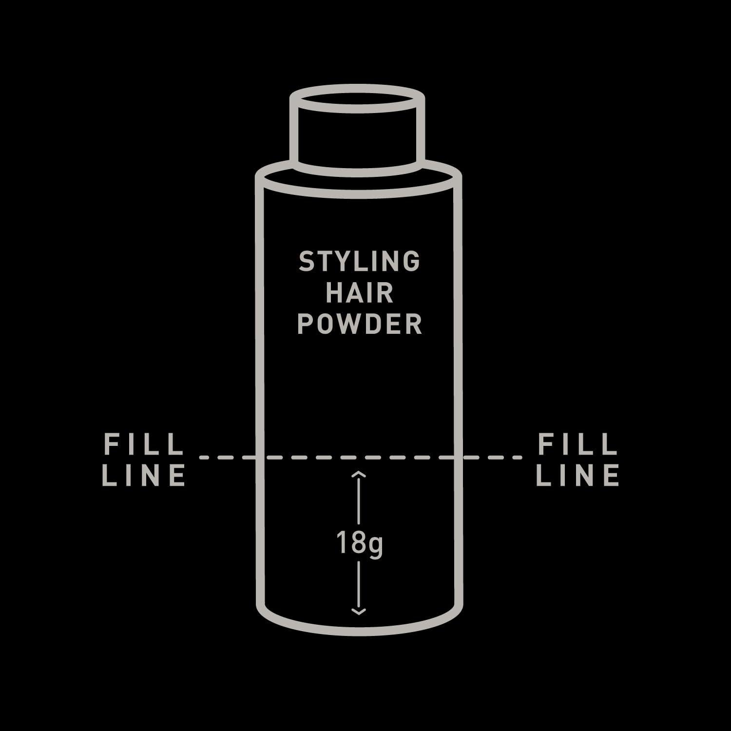 Polvo de Peinado Brickell para Hombres 18g - Texturizante Natural