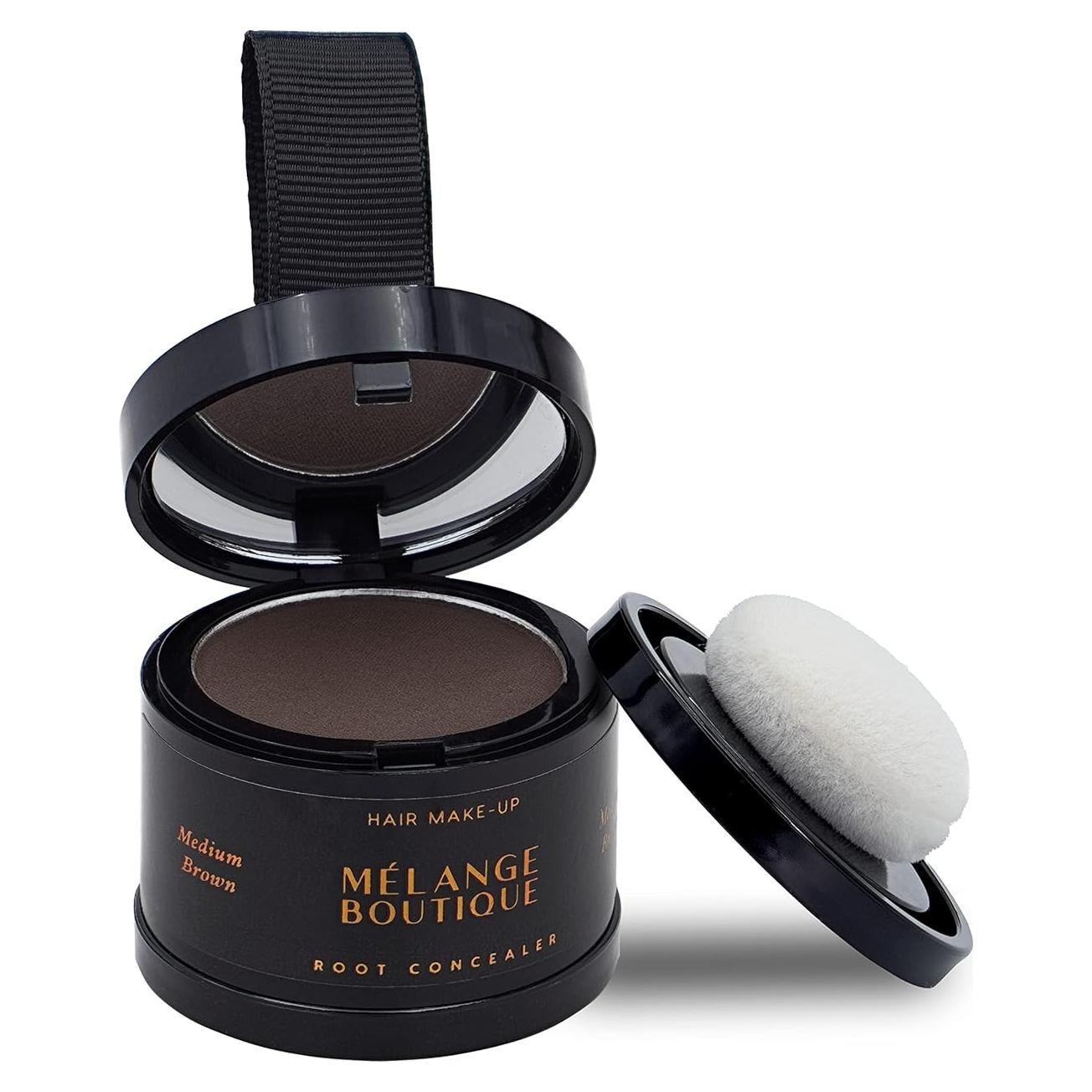 Polvo Corrector de Raíces Marrón Medio Mélange Boutique - 40g