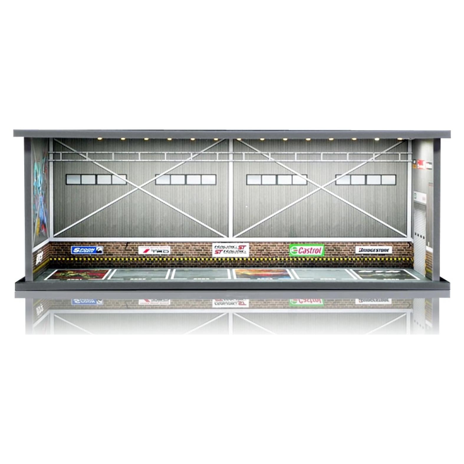 Vitrina Saichotoy para Hot Wheels 1:64 con Luz LED