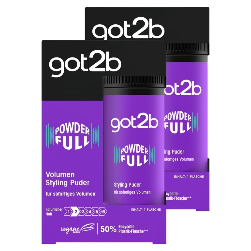 Polvo Volumizador Schwarzkopf got2b 10g - Paquete de 2