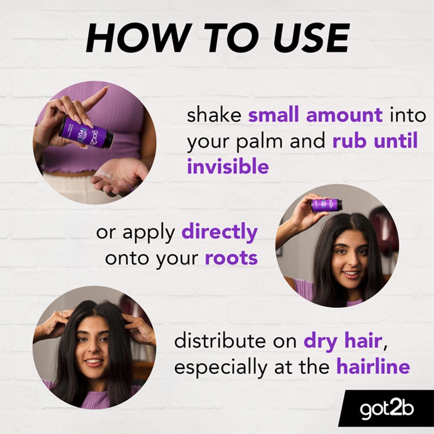 Polvo Volumizador Schwarzkopf got2b 10g - Paquete de 2