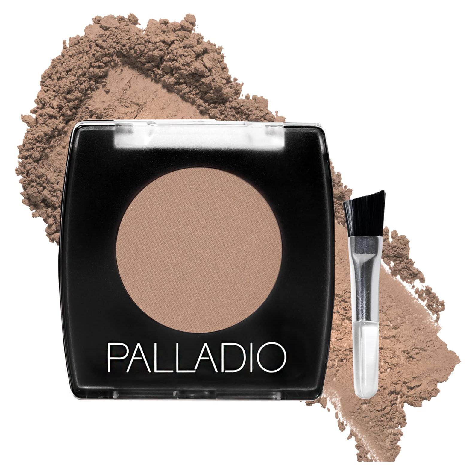 Polvo para Cejas Palladio Topo Compacto con Brocha Aplicadora
