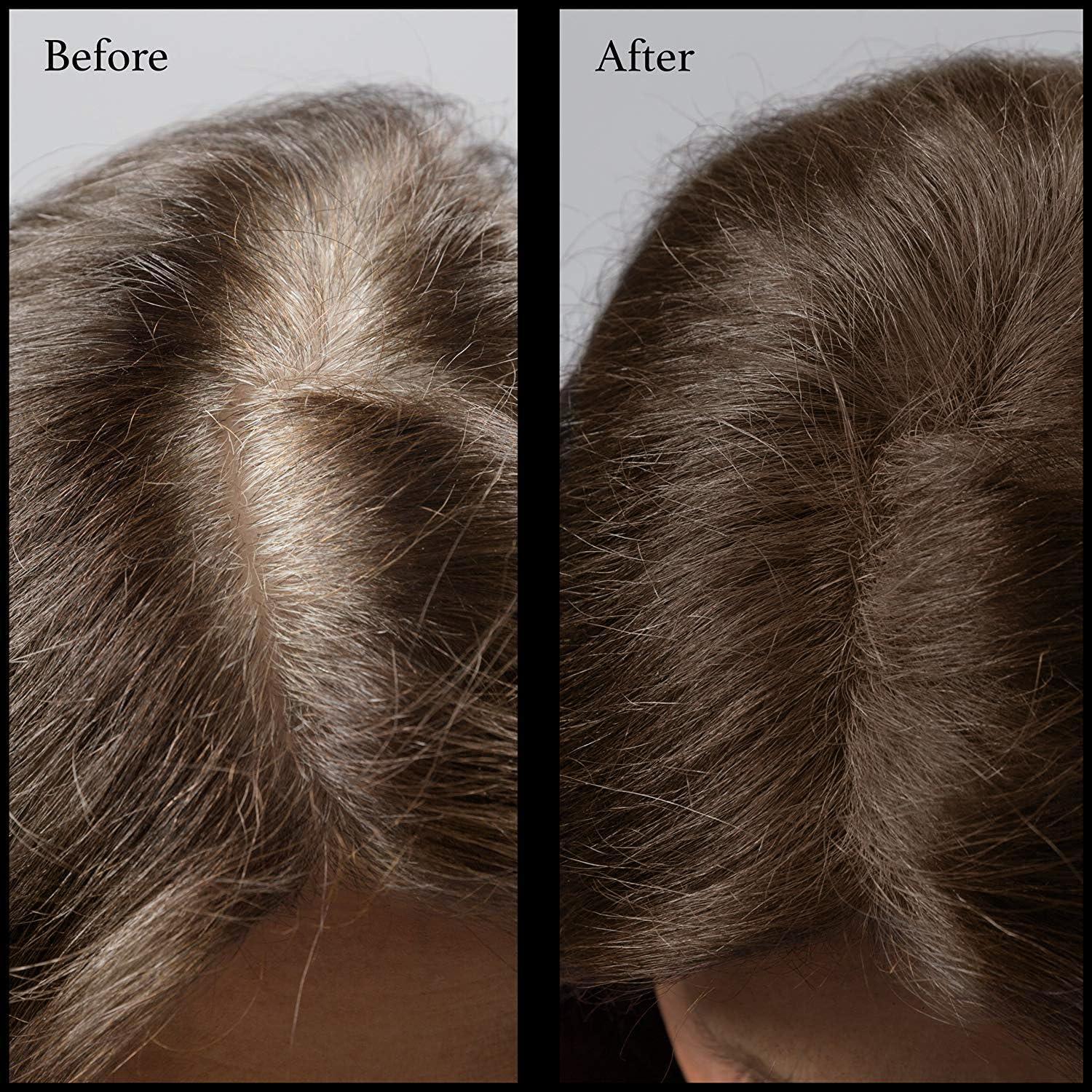 Polvo Retoque Raíces NuBeauti 18g - Marrón Medio, Natural