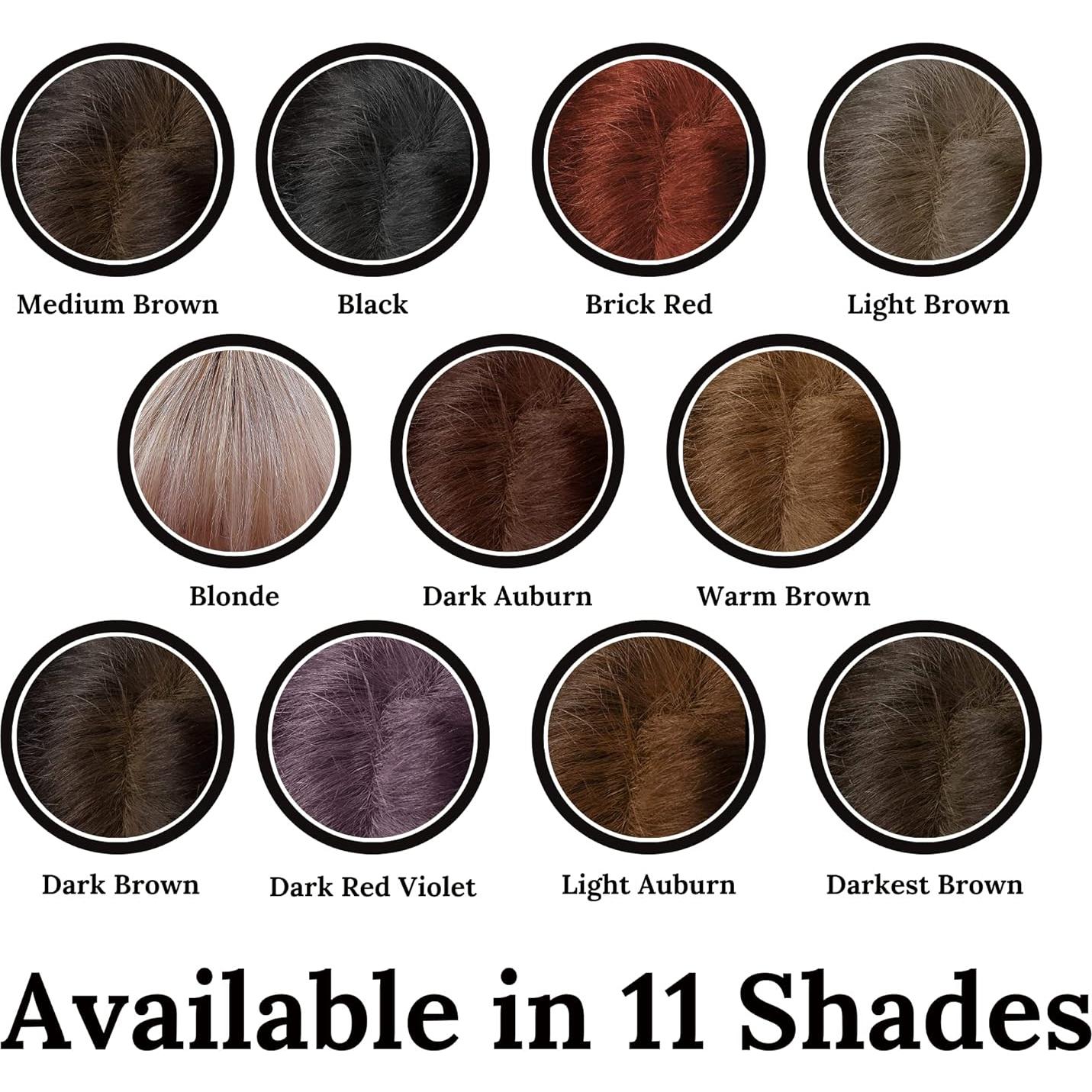 Polvo Retoque Raíces NuBeauti 18g - Marrón Medio, Natural