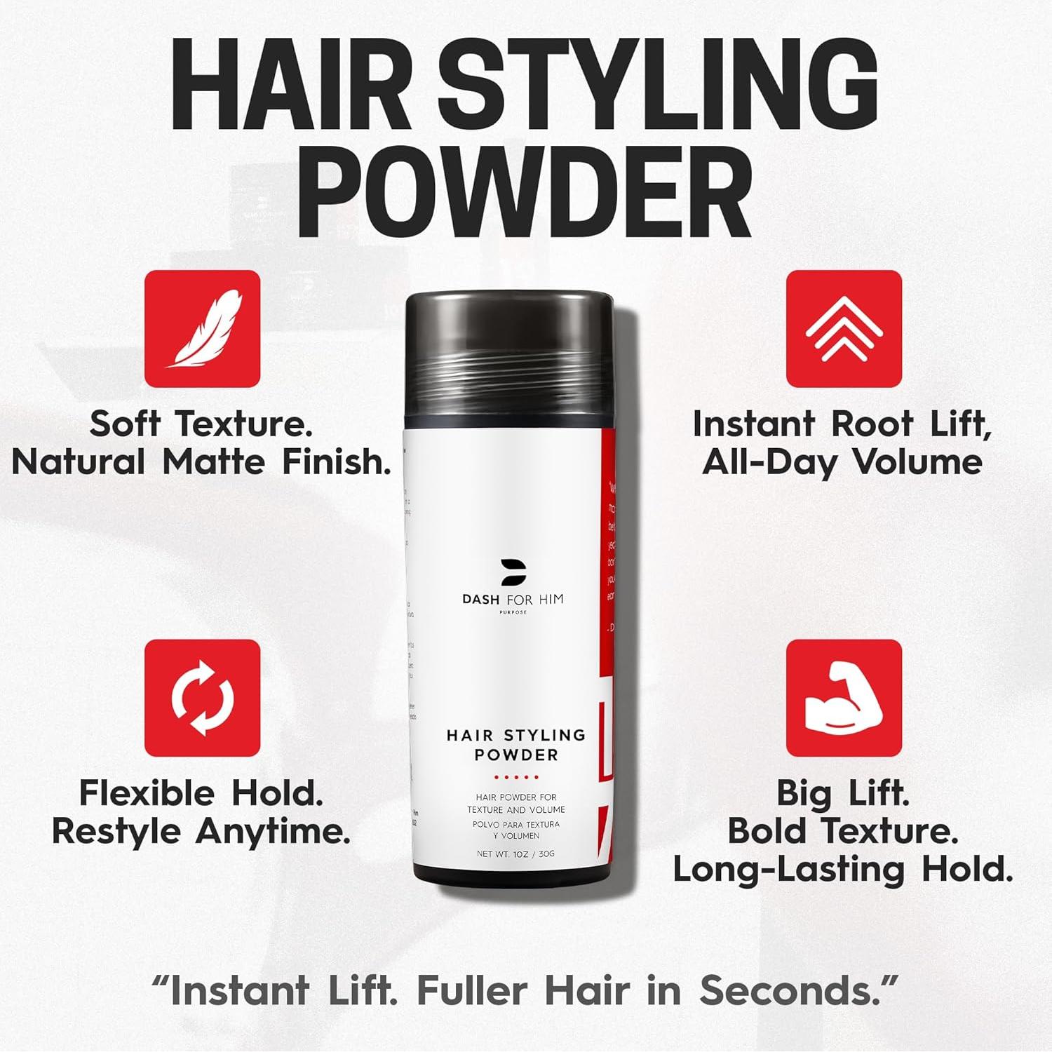 Polvo Voluminizador para Cabello Dash for Him - 20g