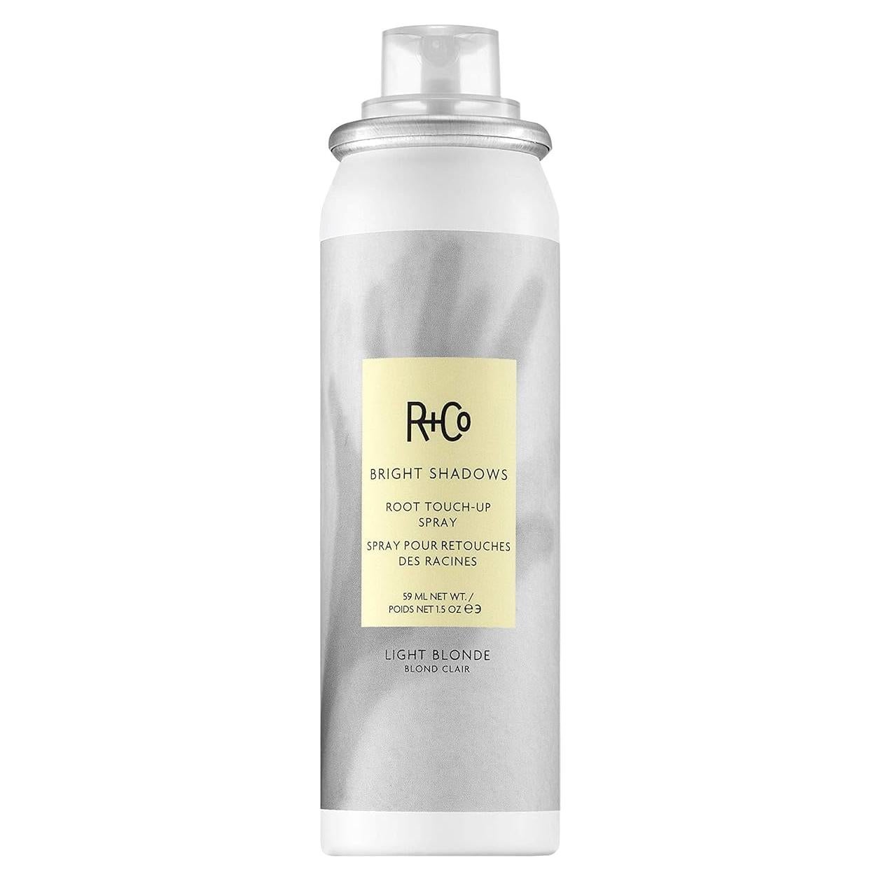Spray Retoque de Raíces R+Co Bright Shadows 42.5 g Rubio Claro