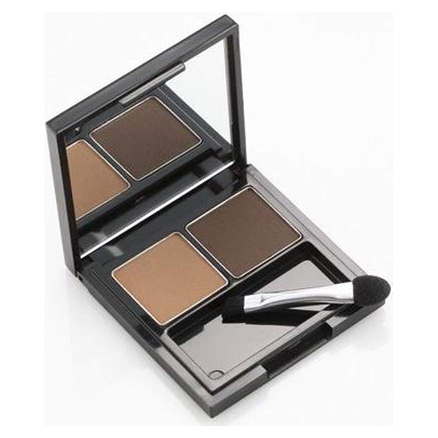 Polvo para Cejas SKINFOOD Dúo Cacao Real #2 Marrón Grisáceo