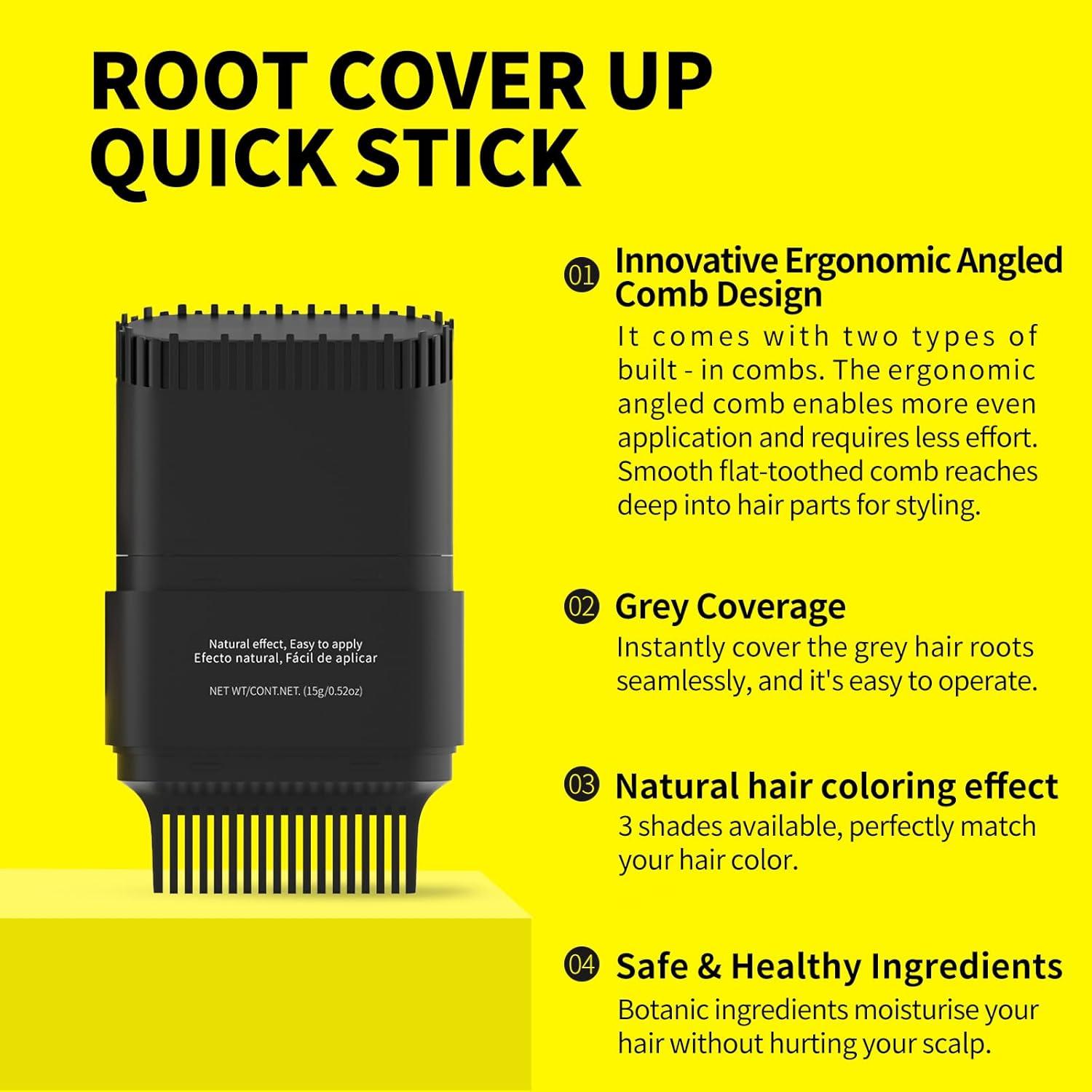 Stick de Retoque de Raíces Grises SEVICH 15g Marrón Medio