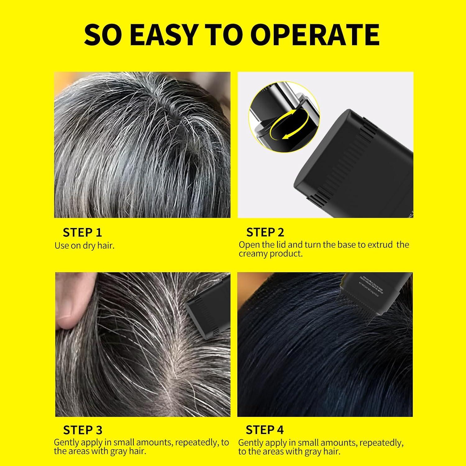 Stick de Retoque de Raíces Grises SEVICH 15g Marrón Medio