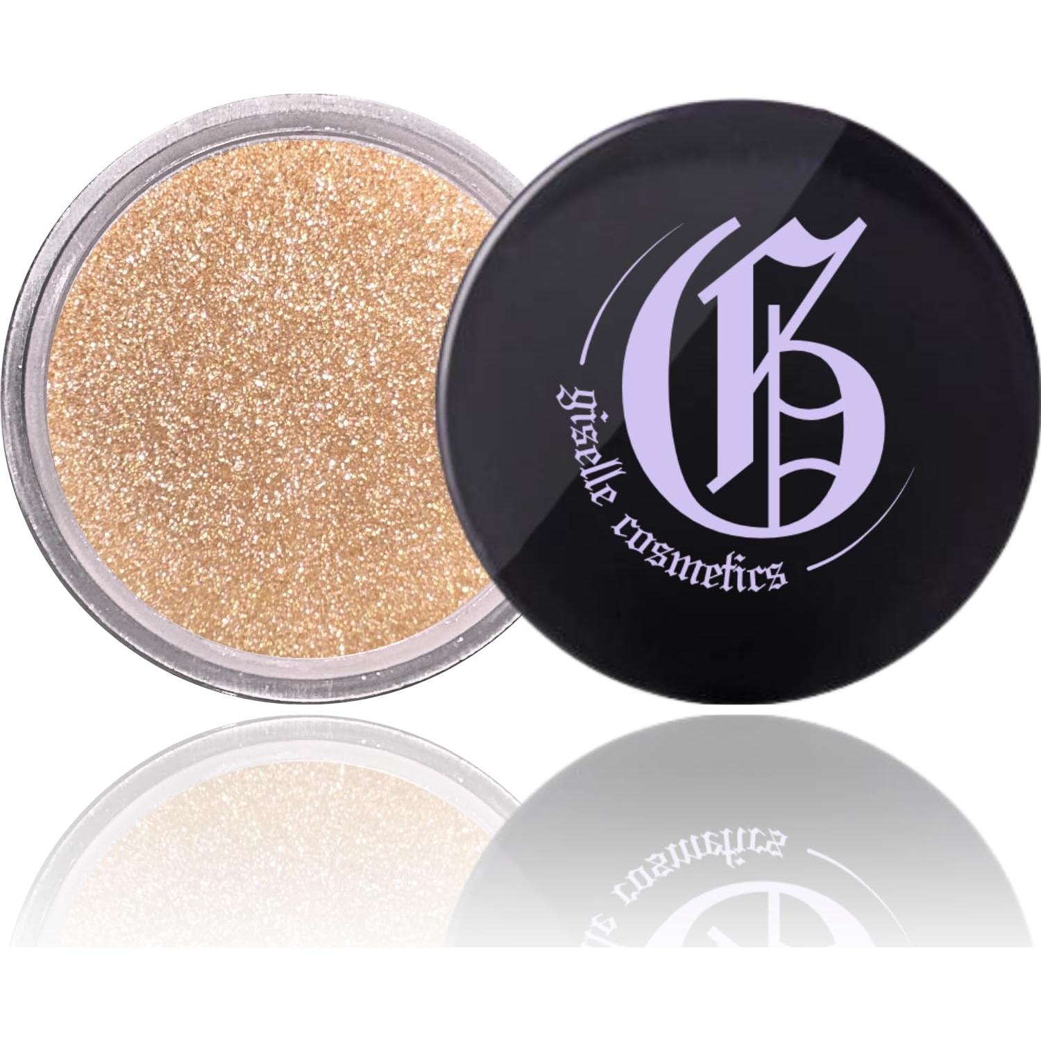 Paleta de Sombras de Ojos Giselle Cosmetics - Brillo Suelto Orgánico
