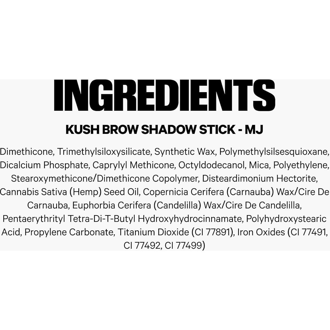 KUSH Brow Shadow Stick Milk Makeup - Relleno y Definición Cejas
