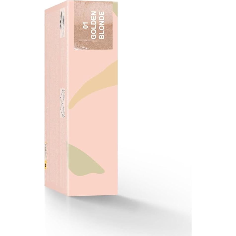 Kit de Cejas Impermeable Oulac 2 en 1 Rubio Dorado 3.2g