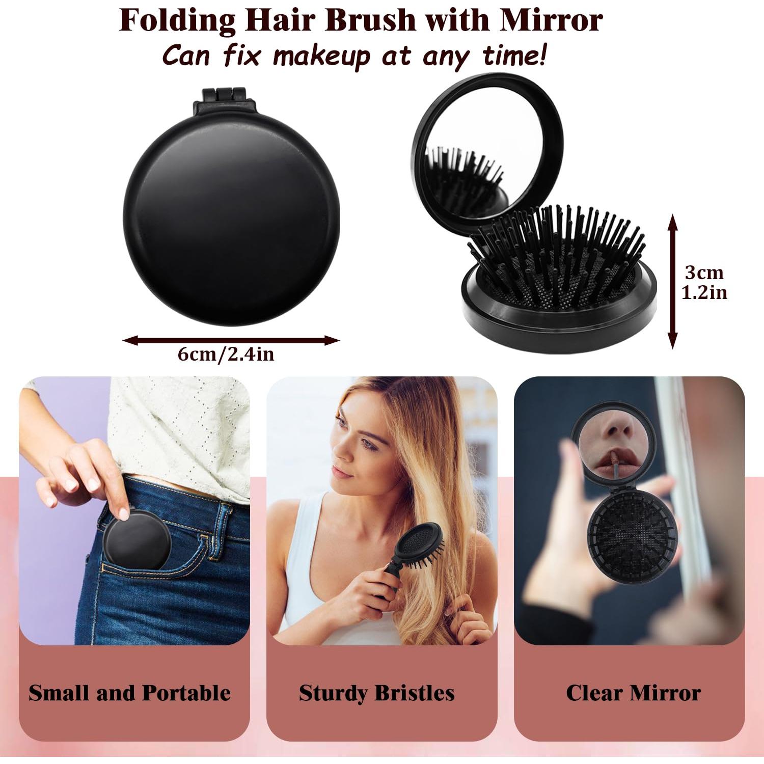 Juego de Brochas de Maquillaje de Viaje Voxora - 15 Piezas