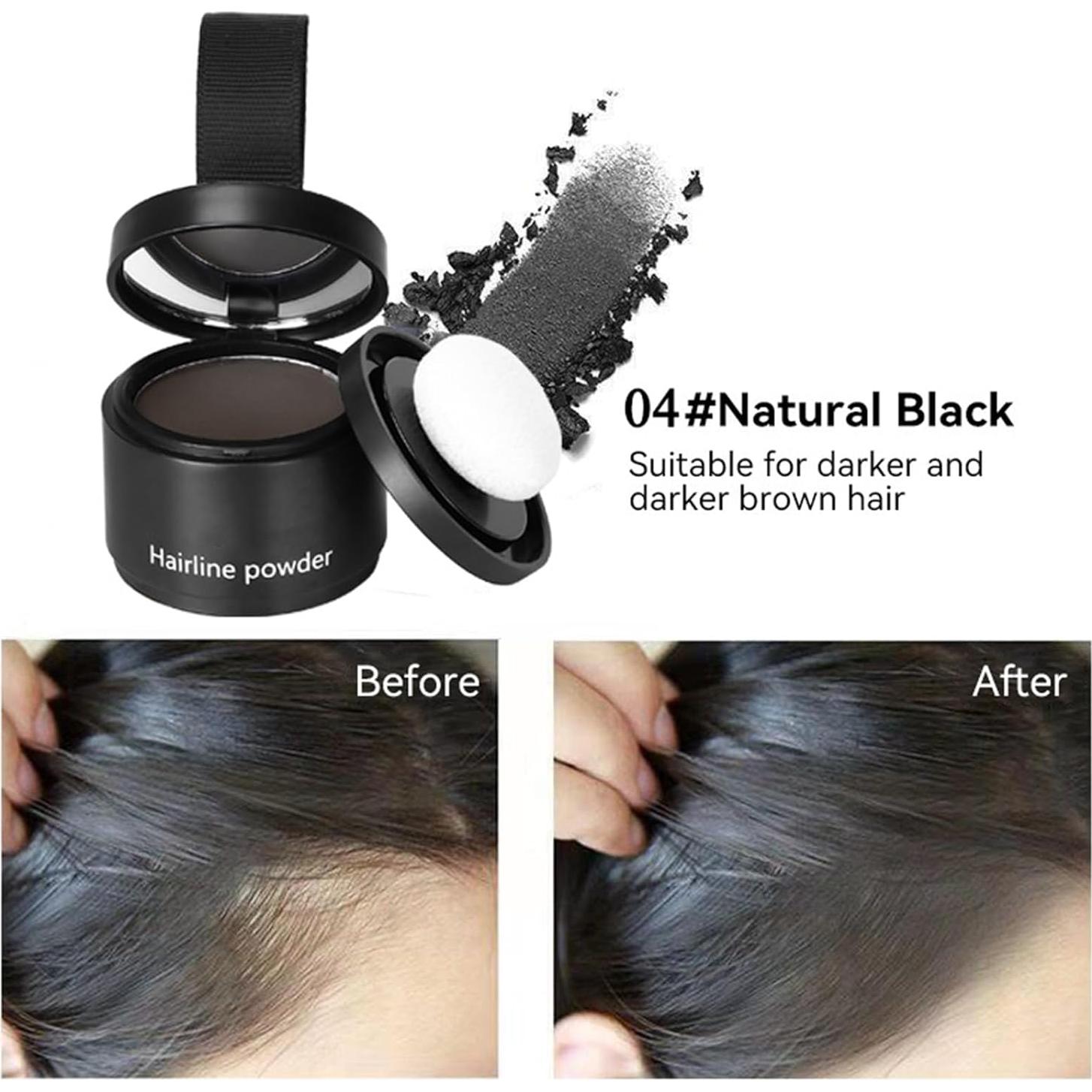 Hairline Powder Root Cover Up Shadow Coverage Hair Powder for Thinning Hairline Root Touch Up Hair (02)