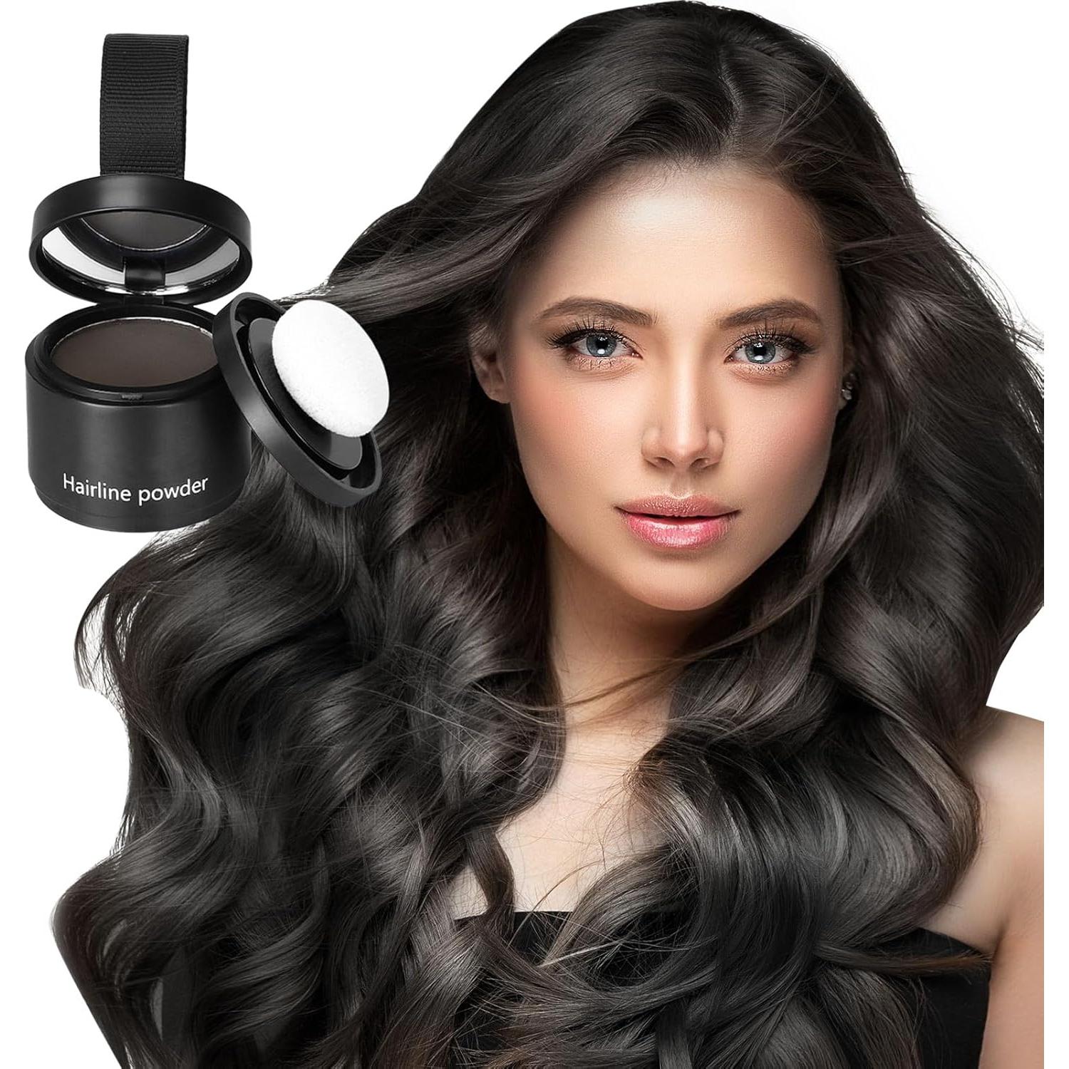 Hairline Powder Root Cover Up Shadow Coverage Hair Powder for Thinning Hairline Root Touch Up Hair (02)