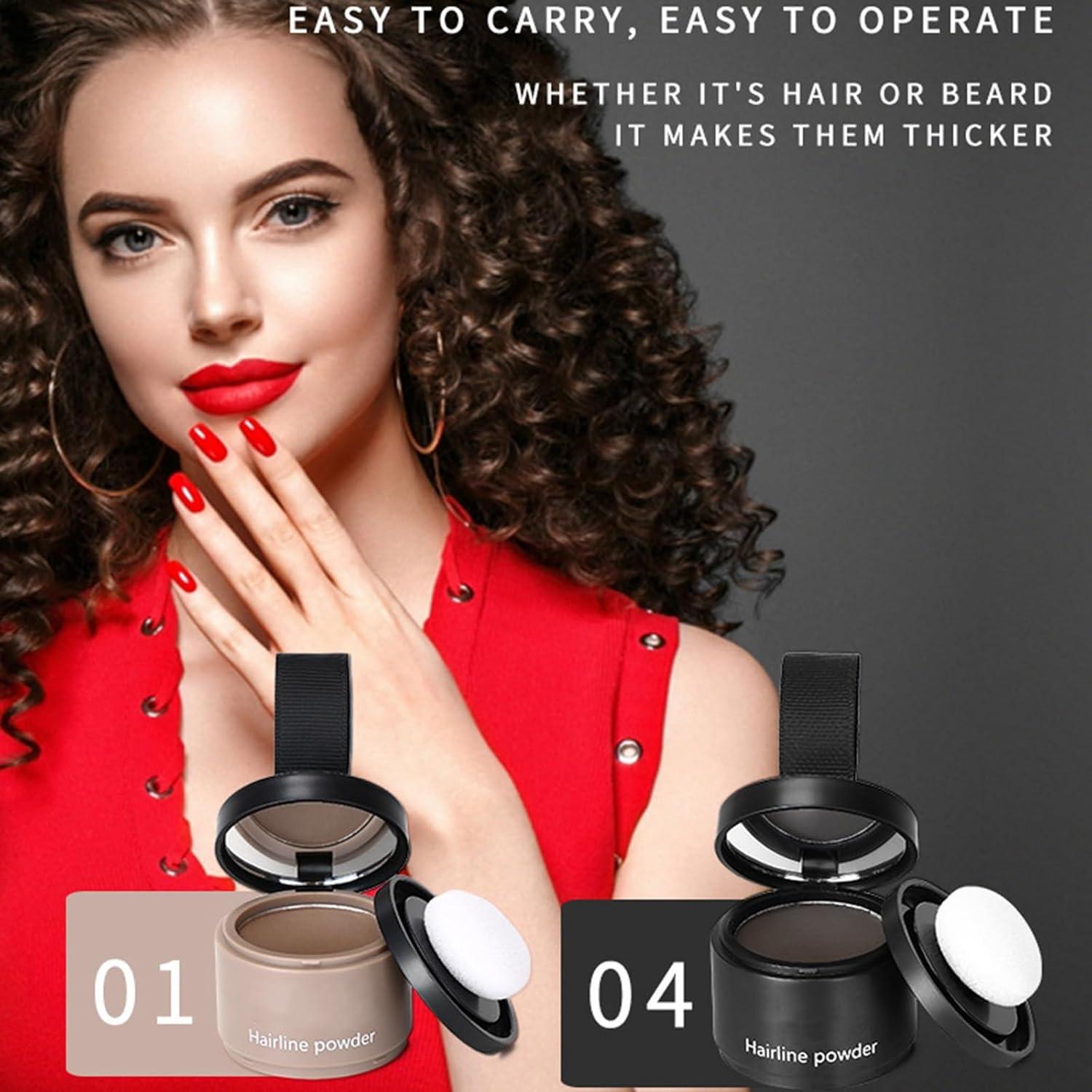Hairline Powder Root Cover Up Shadow Coverage Hair Powder for Thinning Hairline Root Touch Up Hair (02)