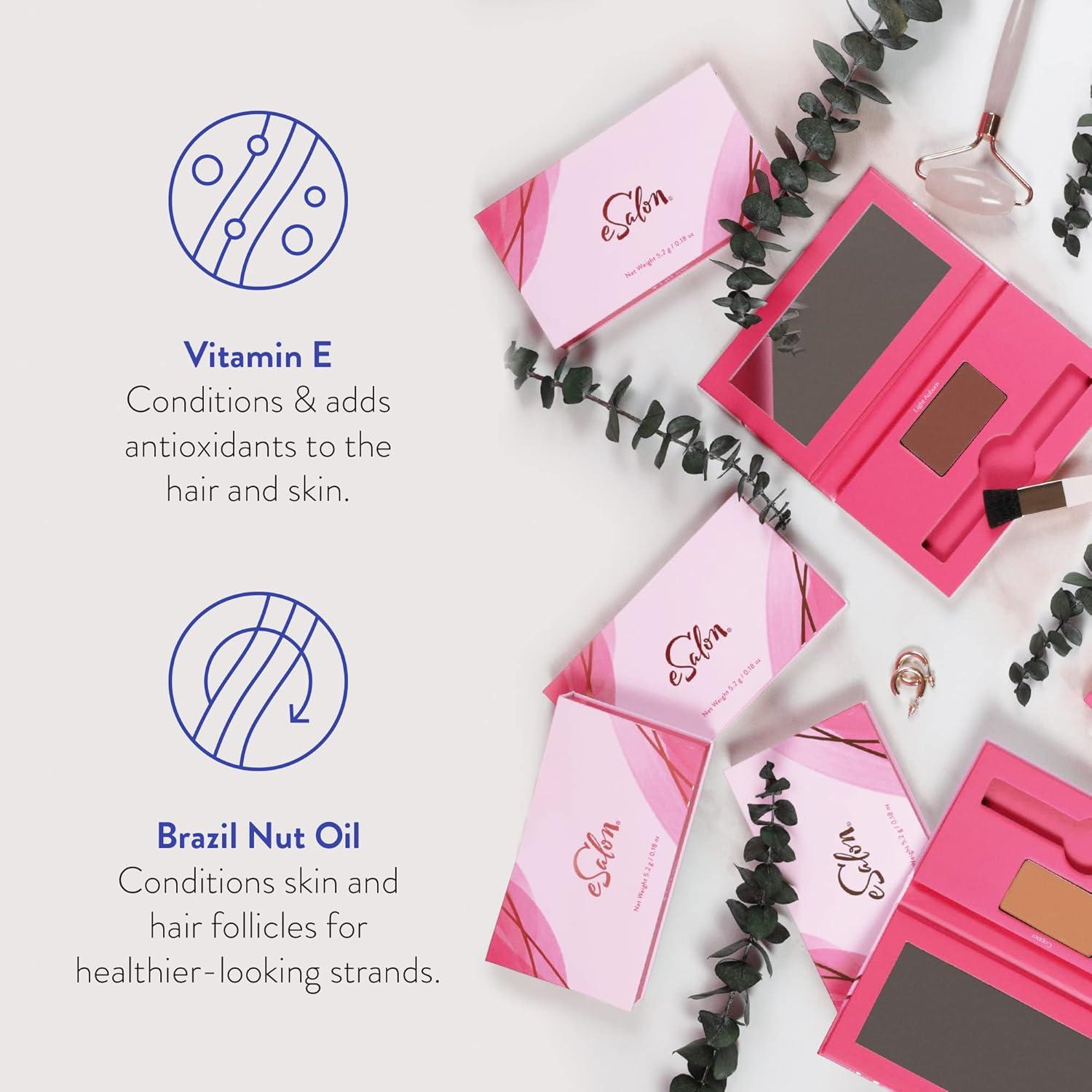 eSalon Polvo Ocultar y Cubrir Raíces Fresa - 130g