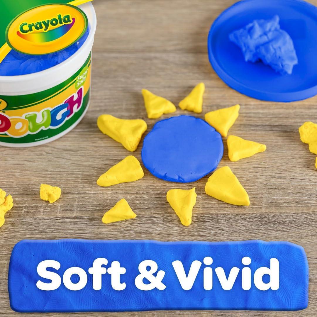 Masa para Modelar Crayola 1,36 kg Azul, Suave y Reutilizable