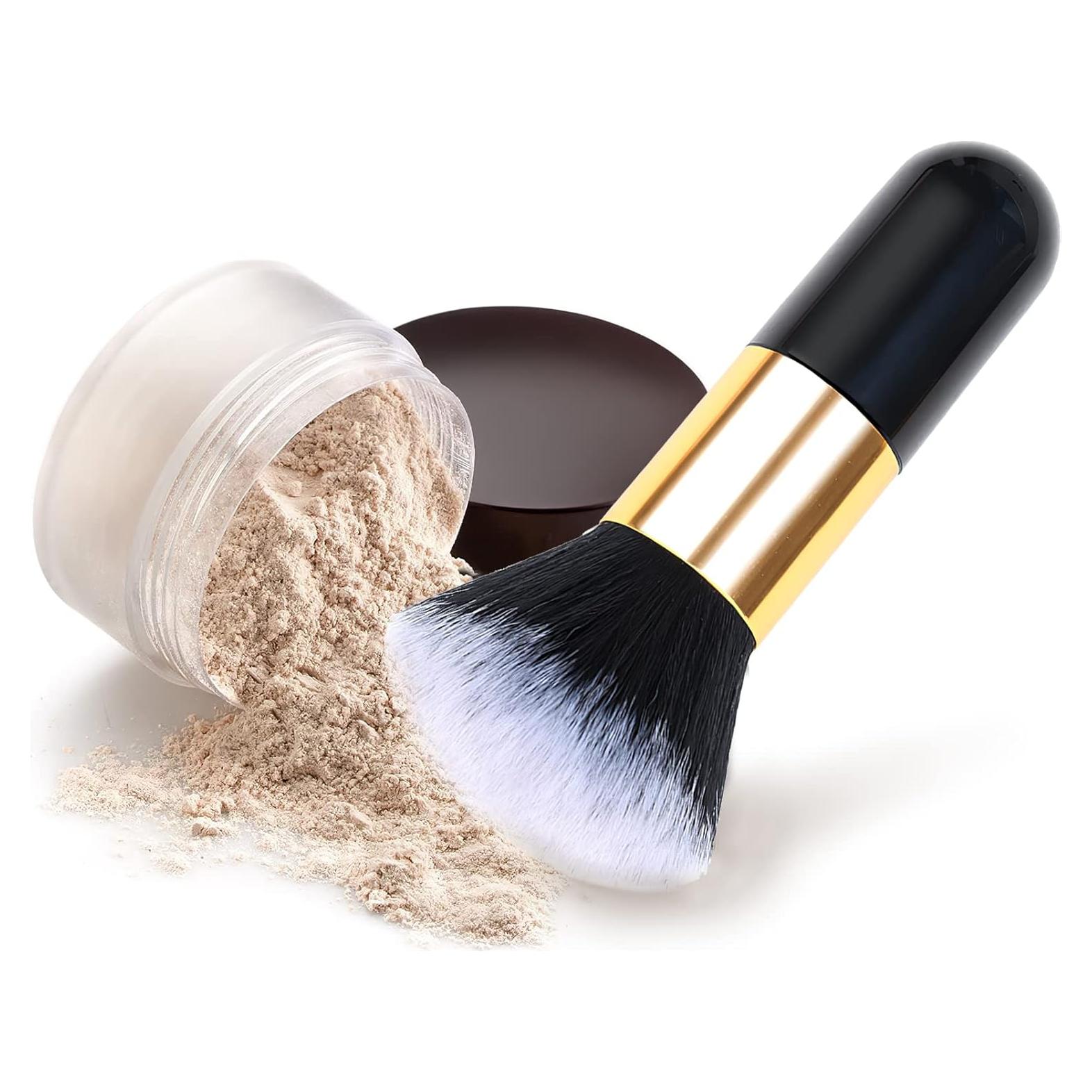 Set de Brochas de Maquillaje de Viaje Gzshiruidi - Negro