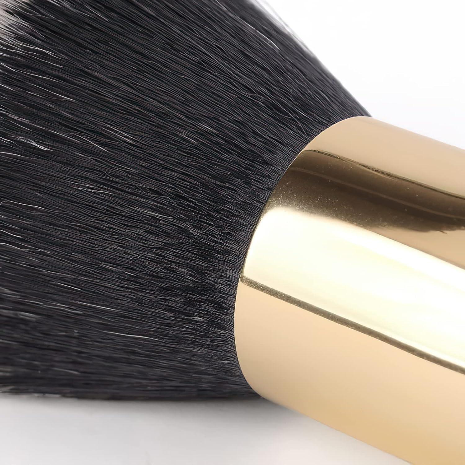 Set de Brochas de Maquillaje de Viaje Gzshiruidi - Negro