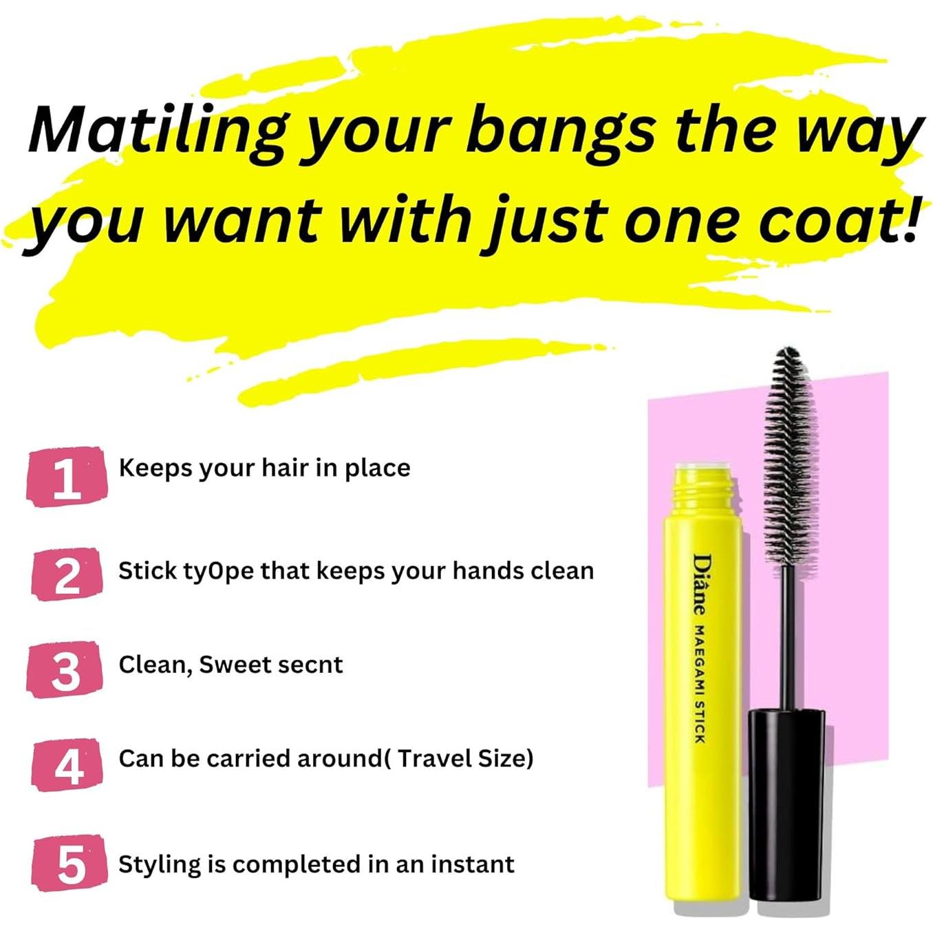 Gel de Estilo Natural Moist Diane Maegami 10ml para Cabello