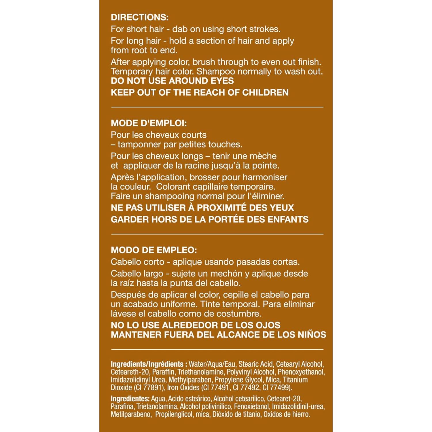 Cubre Tu Gris Varita Brocha Fisk - Marrón Medio (Paquete de 3)