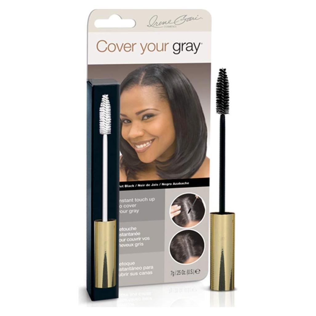 Cubrir Cabello Gris Instantáneo Fisk - Negro Azabache