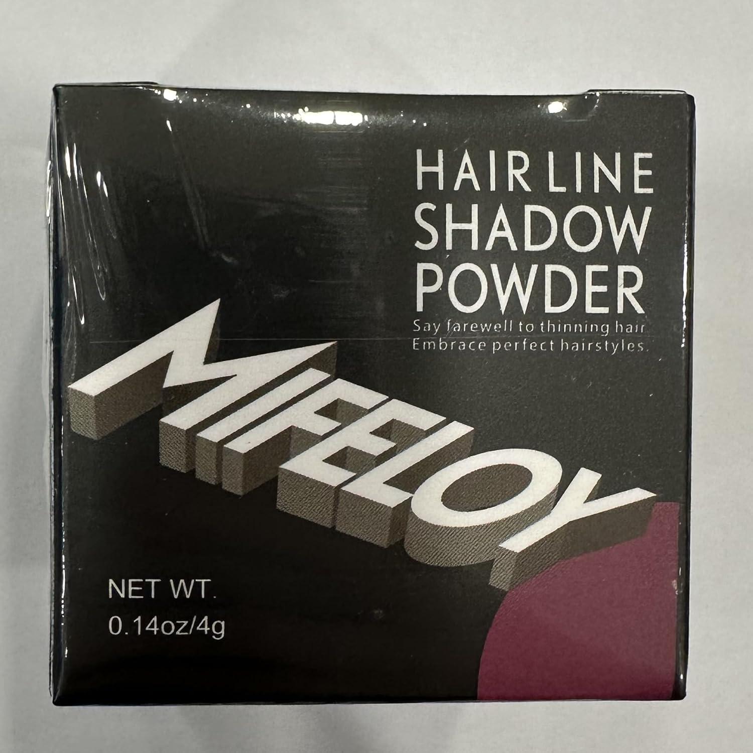 Polvo Retoque Raíces Mifeloy Gris Oscuro 32g - Cobertura Instantánea