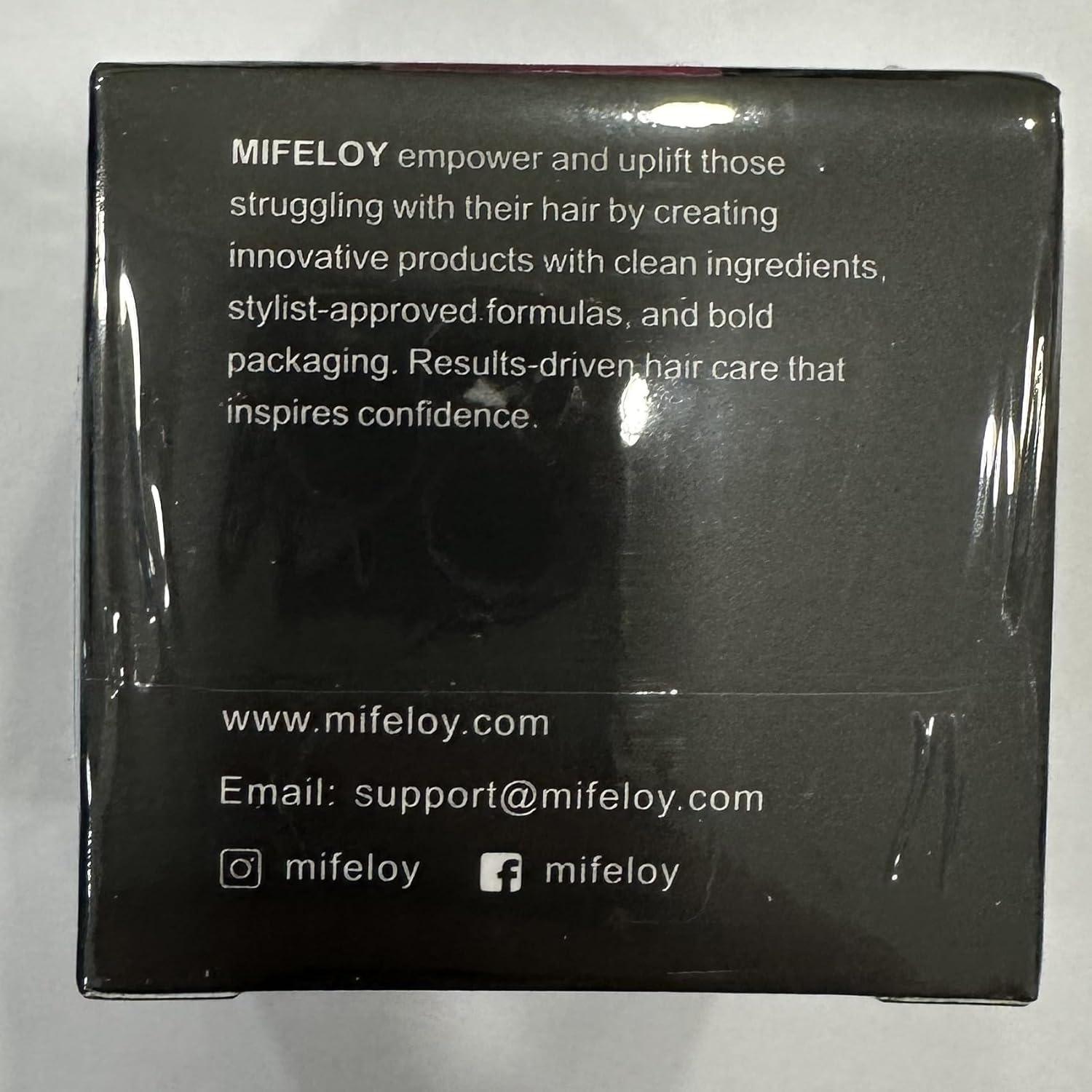 Polvo Retoque Raíces Mifeloy Gris Oscuro 32g - Cobertura Instantánea