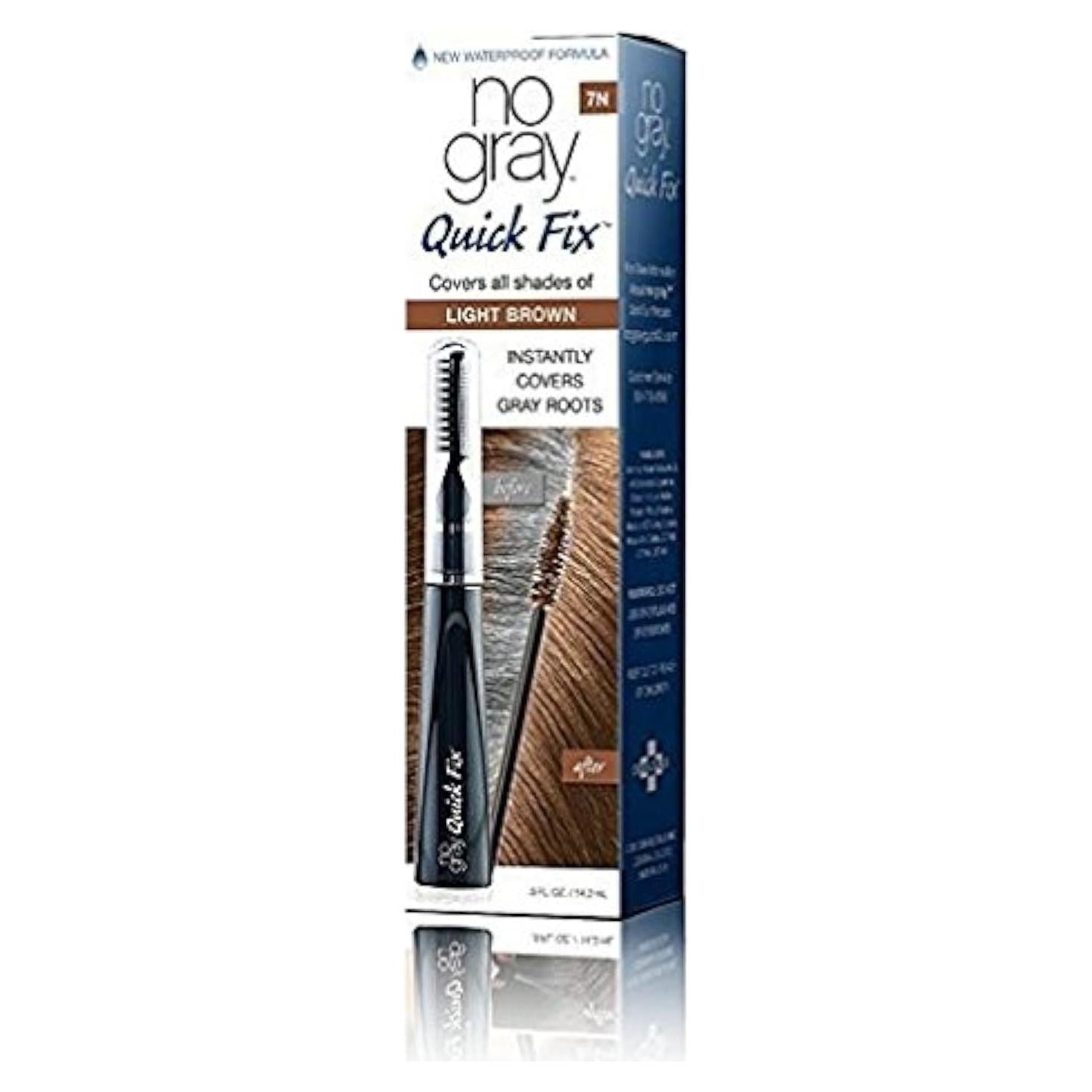 No Gray Quick Fix Marrón Claro - Retoque Raíces Grises 3 Aplicador