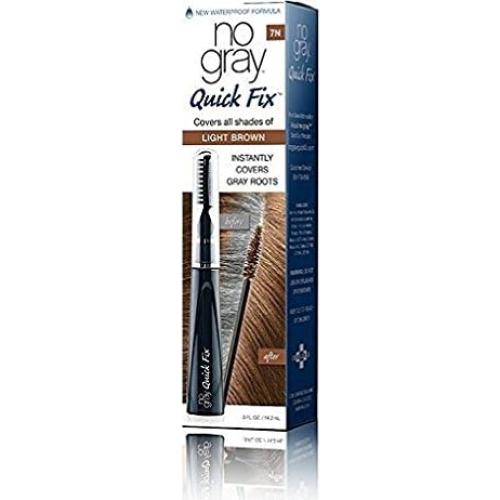 No Gray Quick Fix Marrón Claro - Retoque Raíces Grises 3 Aplicador