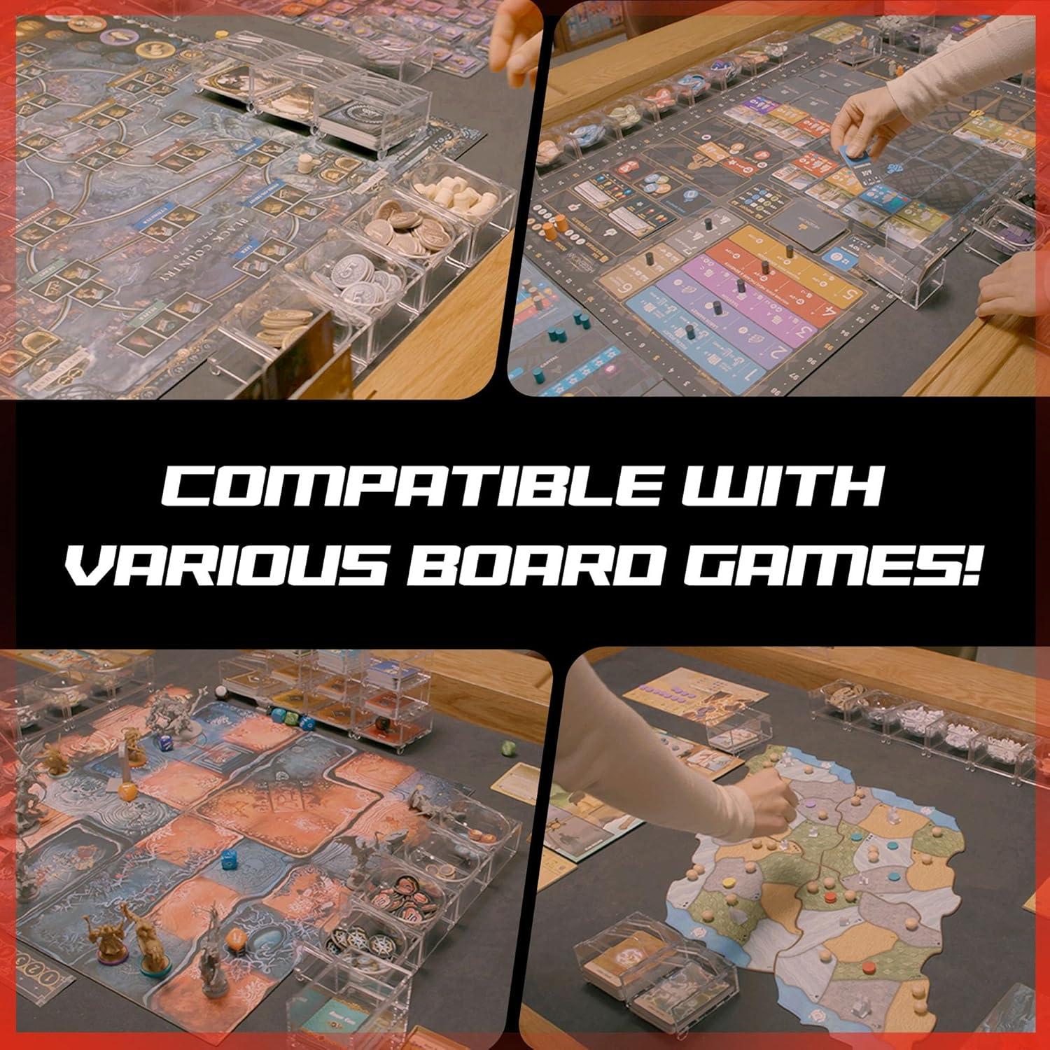 Soportes para Cartas de Juegos de Mesa BoardM 4 Piezas