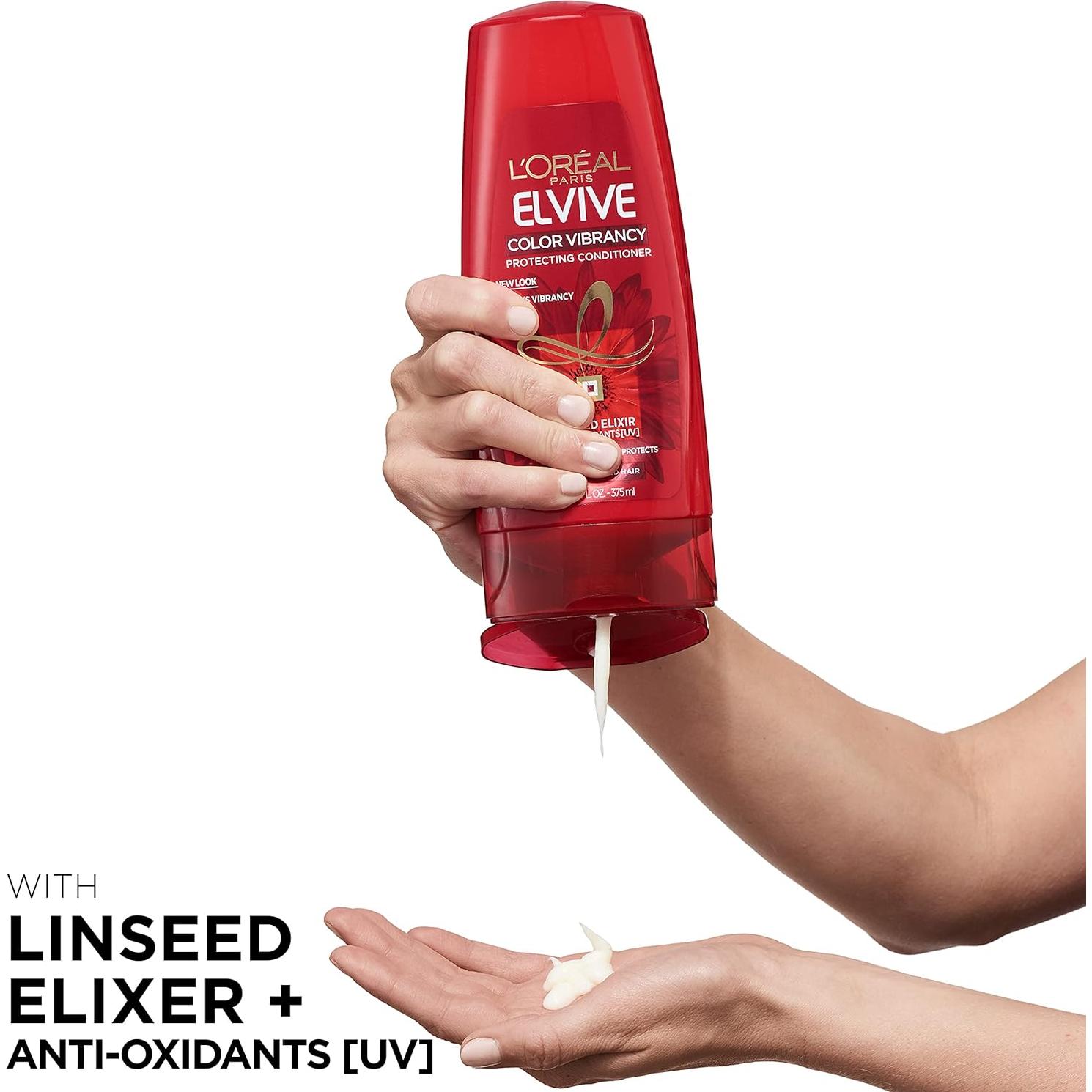 Set de Champú y Acondicionador L'Oreal Paris 828 ml Protectores Color