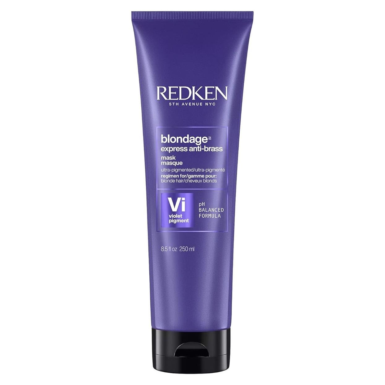 Máscara Anti-Amarillo Redken Blondage 250 ml - Cabello Rubio