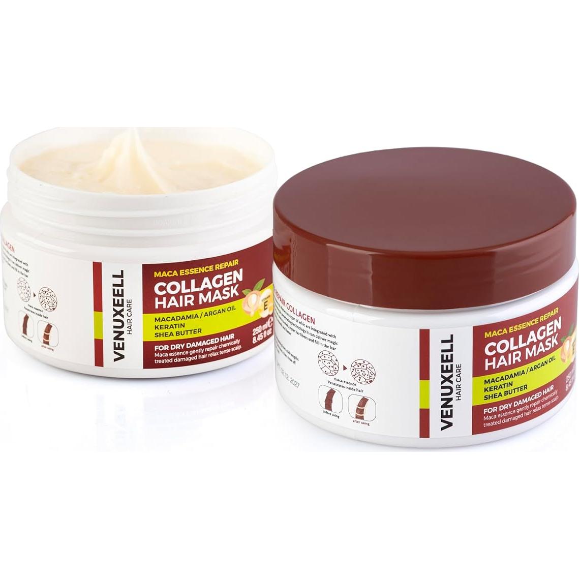 Mascarilla Acondicionadora Venuxeell 240g - Colágeno y Aceite de Argán