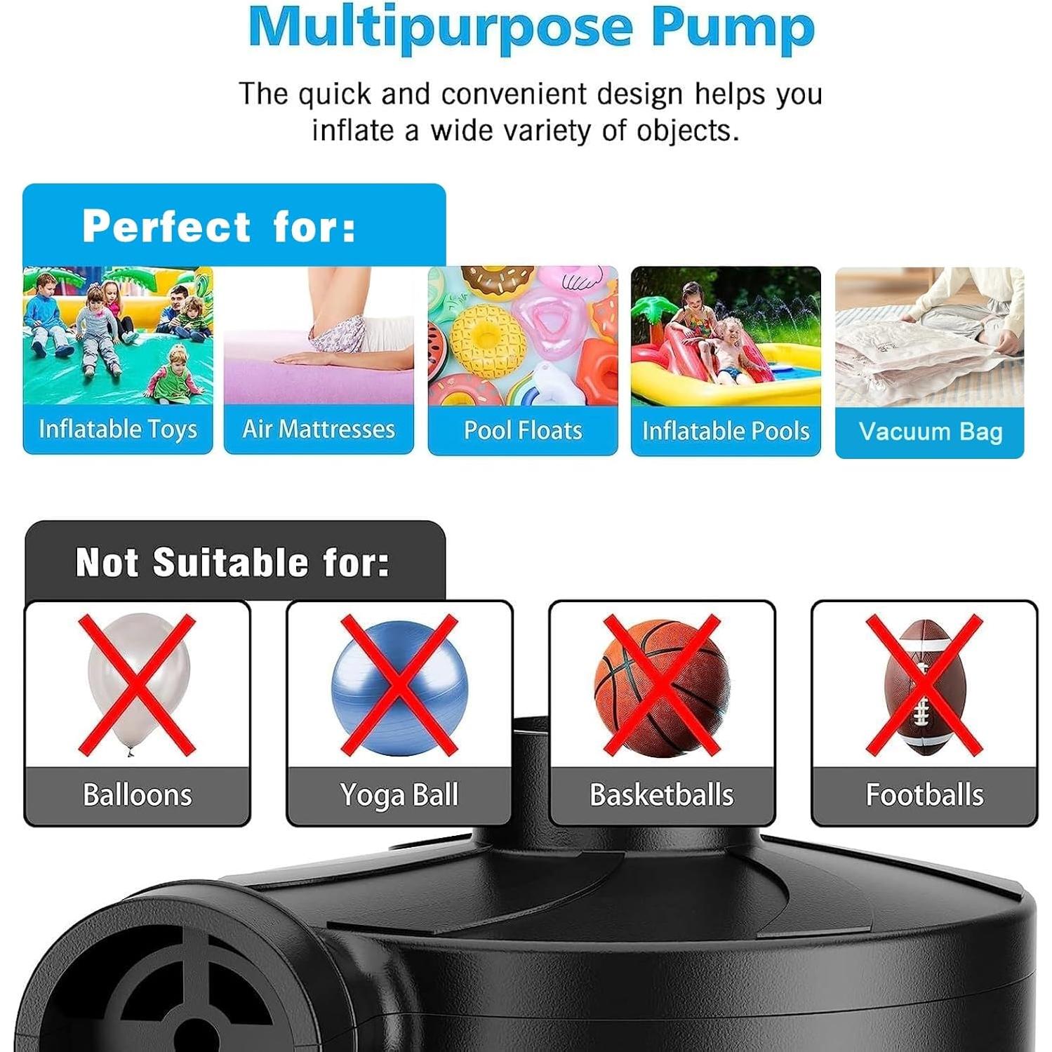 Bomba de Aire Eléctrica Motorenbau 440L/min 3 Boquillas