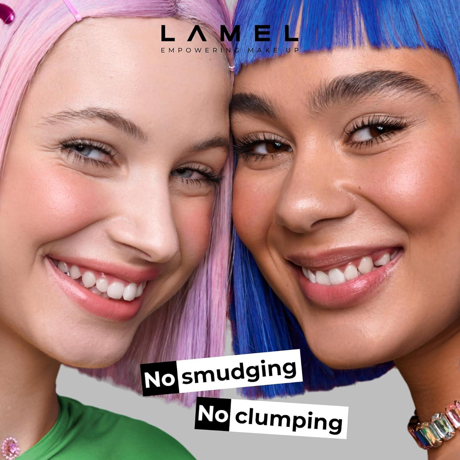 Máscara de Pestañas LAMEL Longitud y Rizo 402 - Negro Profundo