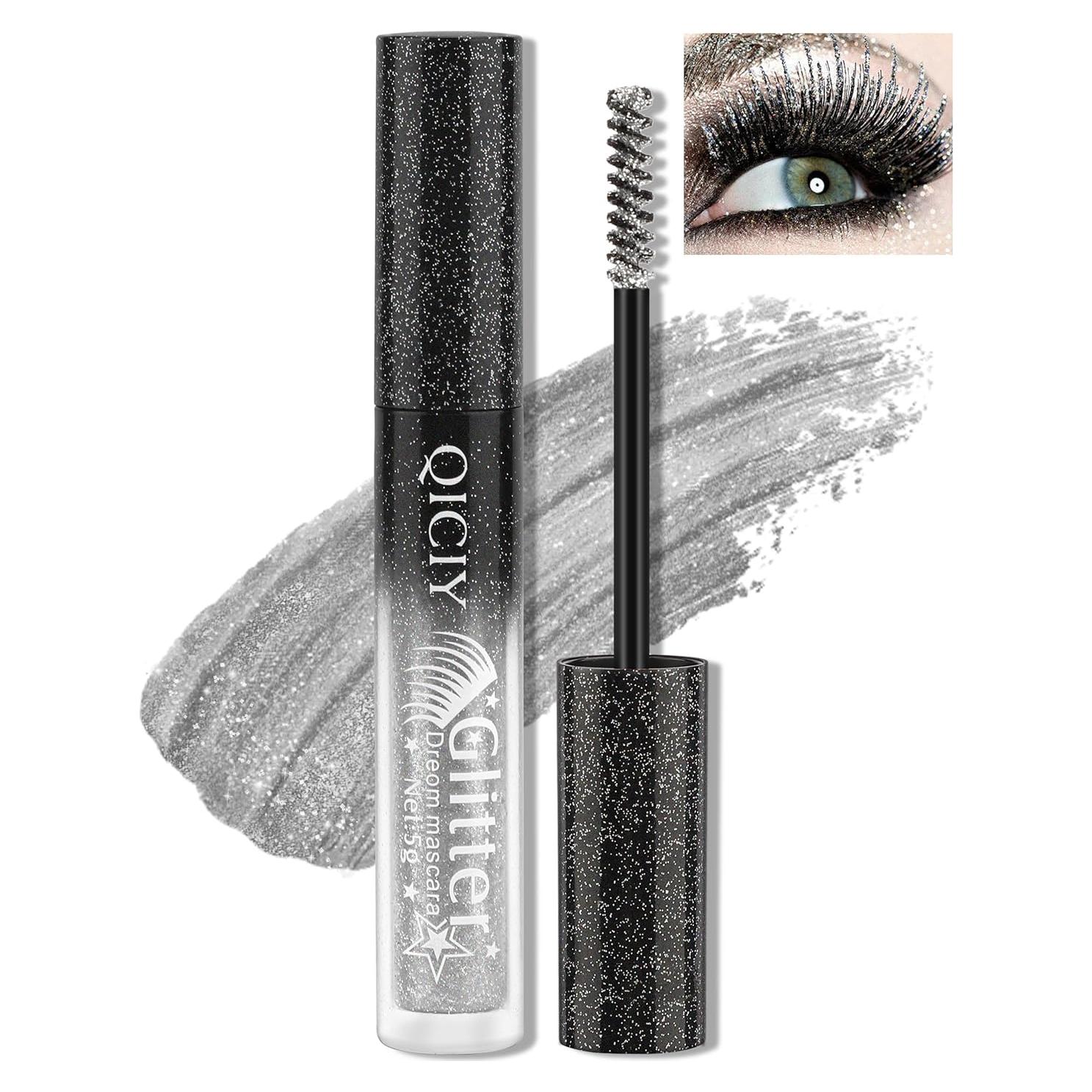 Máscara de Brillo Jutqut Plateada - Voluminizadora y a Prueba de Agua